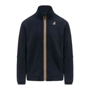 K-Way Felpa Pepin Poly Cotton K1126IW K89 Blue depht