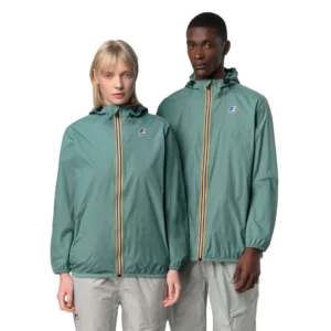 K-Way Giacca Cappuccio Le Vrai 4.0 Claude K2123ZW WIC Green Mine