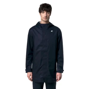 K-Way Giacca Media Tommy cotton 3layers K1122TW K89 Blue Depht