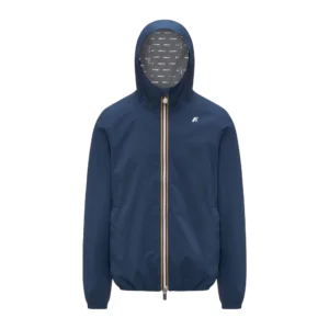 K-Way Jack Stretch Dot Giacca corta uomo K5127QW B67 Blue Insignia