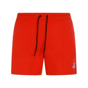K-Way Le Vrai Olivier Boxer mare uomo K31357W B04 Red Poppy