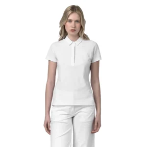 K-Way Polo Amedea Pique Slim K1127GW 001 White