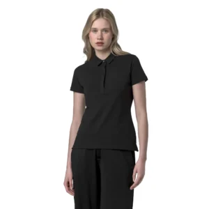 K-Way Polo Amedea Pique Slim K1127GW USY Black Pure