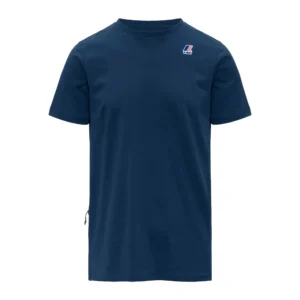 K-Way T shirt Leonide K7142KW B67 Blue Insignia