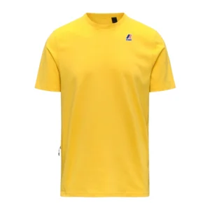 K-Way T shirt Leonide K7142KW T05 Yellow Dk