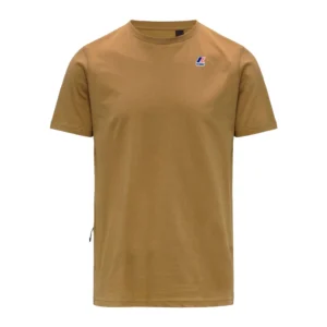 K-Way T shirt Leonide K7142KW V04 Brown Bistre