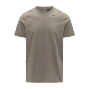 K-Way T shirt Leonide K7142KW WG9 Beige Taupe