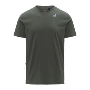 K-Way T shirt Leonide K7142KW WMR Green Blackish