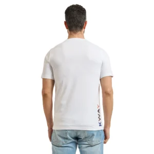 K-Way T shirt Odom Slim Jersey kway lettering K71354W 001 White
