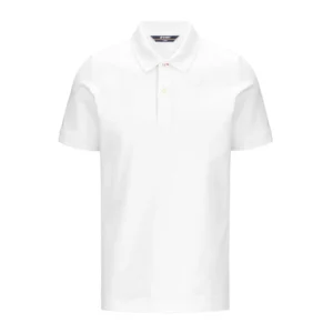 K-Way Uomo Polo Vinnie Pique K1125CW 001 White