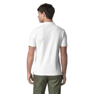 K-Way Uomo Polo Vinnie Pique K1125CW 001 White