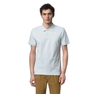 K-Way Uomo Polo Vinnie Pique K1125CW 354 Blue Ballad