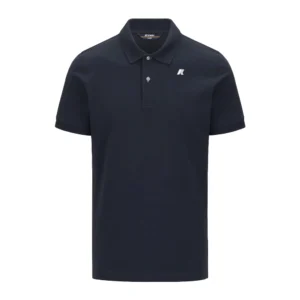 K-Way Uomo Polo Vinnie Pique K1125CW K89 blue depth