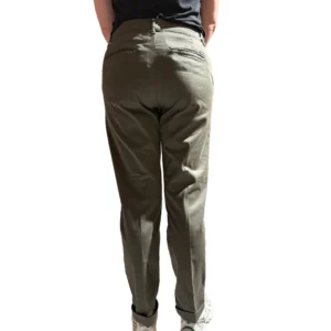 Liu Jo Pantalone Chino Risvolto WA6461T9257 90822 Dark Olive
