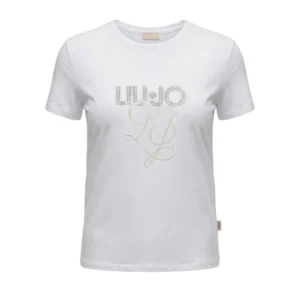 Liu Jo T shirt WA6238JS923ECS P9561 Bianco Liujo Lj