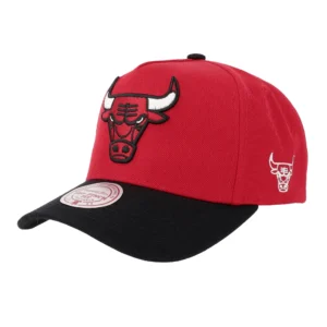 Mitchell & Ness Cappello Team Colour Logo NBA Pro Crown Chicago Bulls HP13760-CBURED1 Red