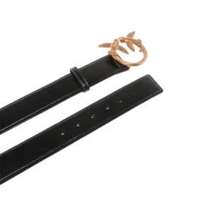 Pinko Belt Love Berry H4 Belt Vitello 100120 A31J ZL2Q Nero cuoio