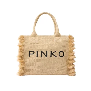 Pinko Borsa Beach Shopper Rafia 106673A39Y HZ3Q Paglia