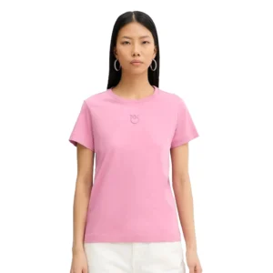 Pinko T shirt Bussolotto Jersey 100355A339 Q48 Rosa