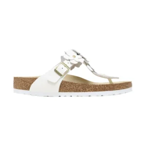 Birkenstock Gizeh Flowers 1026686 White