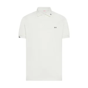 SUN68 Polo uomo Vintage SS A36101 31 Bianco Panna