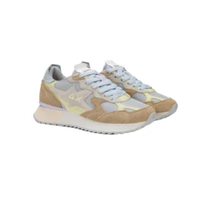 SUN68 Sneakers Stargirl Multicolor Option Z36215 06 Grigio Chiaro