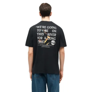 Timberland T-shirt Slogan tee TB0A5M84001 Black