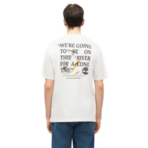 Timberland T-shirt Slogan tee TB0A5M84100 White