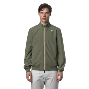 K-Way Uomo Arsene Bonded Jersey K5123HW V15 Green Lichen