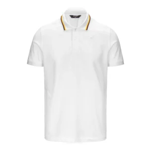 K-Way Uomo Polo Jud Pique K1125DW 001 White