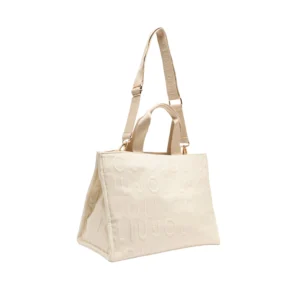 Liu Jo Borsa Tote Logo Bubble 2A6026T0300L X0757 White Cream