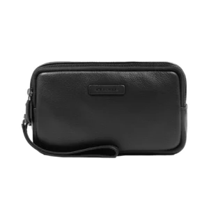 Piquadro Pochette uomo in pelle a due scomparti AC4221MOSN Nero