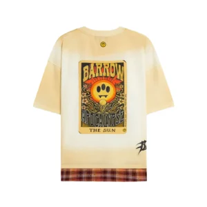 Barrow T shirt Jersey S6BWUATH022 013 Crema