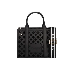 Marc Ellis Borsa Flat Plot Black Light Gold