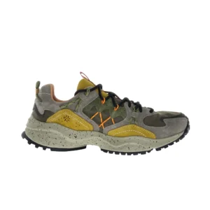 Flower Mountain sneakers Yamabushi Man 0012019509034D96 Mud Dark Brown Acid