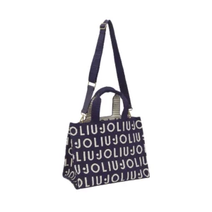 Liu Jo Borsa Tote Knitted Logo 2A6026M0300 94111 Blue sky