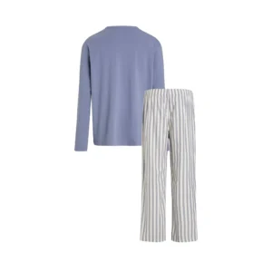 Calvin Klein Set pigiama maniche lunghe 000NM2500E-ICE
