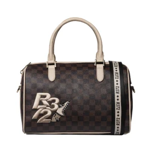 R372 Borsa bauletto B002 Marrone