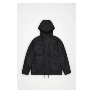 Rains Pocket Jacket W3 12210 01 Black