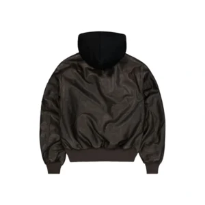 Alpha Industries Giacca MA 1 D Tec Faux Leather 123106 250 Vintage Brown