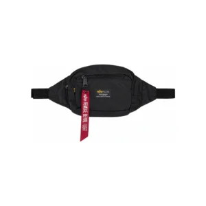 Alpha Industries Marsupio Crew Waist Bag 196923 03 Black