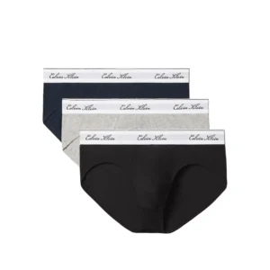 Calvin Klein Slip uomo 3Pk LV00NB4606 4KJ Black Grey Blue
