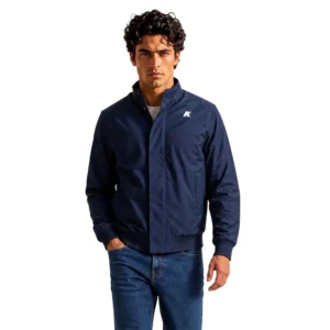 K-Way Arsene Warm Micro Canvas K4157DW K89 Blue Depht