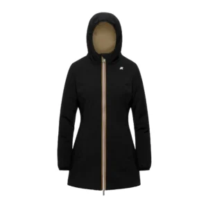 K-Way Denise ST Warm Double giacca donna K6128UW DBN Black Pure Beige Khaki