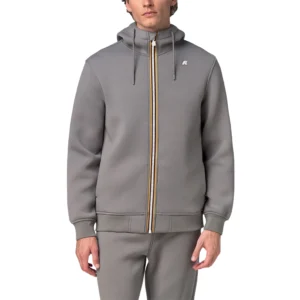 K-Way Felpa Rainer Spacer K2141DW 411 Grey Frost
