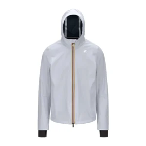 K-Way Giacca Jacko Bonded K6131BW D01 Grey Ash Blue Depht