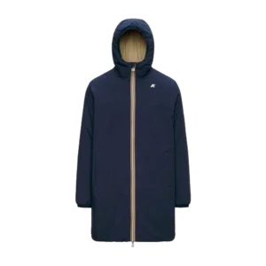 K-Way Jacob St Warm Double K6128WW D0V Blue Depht Beige Khaki