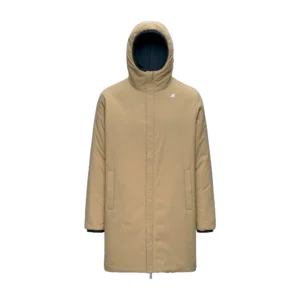 K-Way Jacob St Warm Double K6128WW D0V Blue Depht Beige Khaki