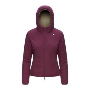 K-Way Lily St Warm Double K6128TW D0U Green Army Violet Mauve Wine