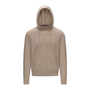 K-Way Maglioncino con cappuccio Arzel Fleece Stitch K2145SW 653 Beige Plaza